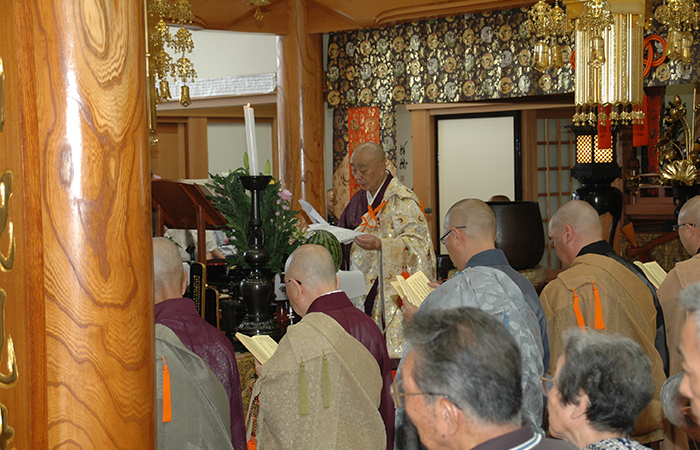 長徳寺の年中行事